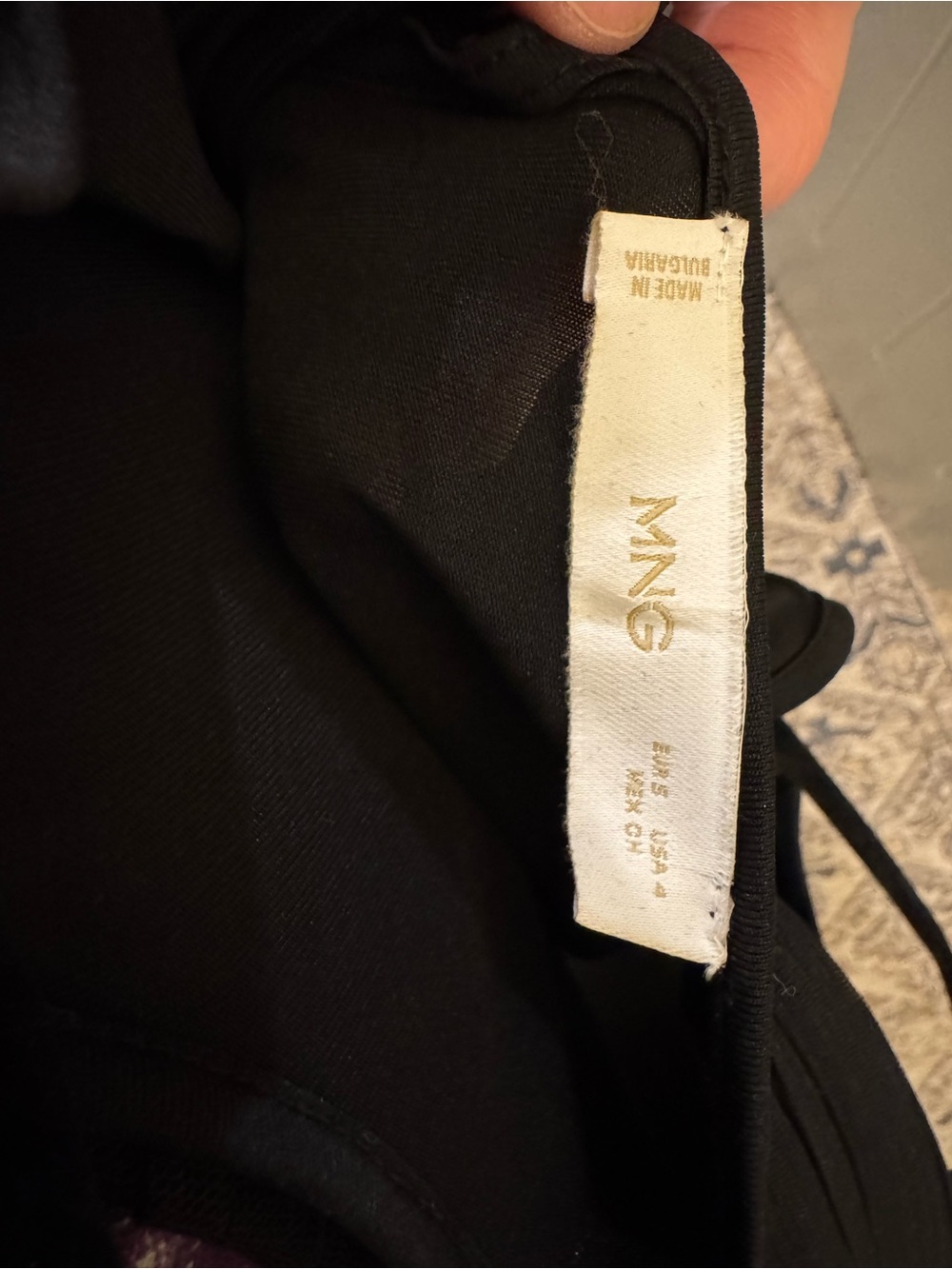 Mango Black Sleeveless Pleated Maxi Dress - Picture 6 of 6